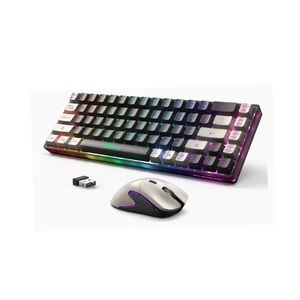 GEODMAER Gaming Membrane Keyboard & Mouse Combo, w/Docking Station for Xbox One